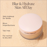 Translucent Loose Setting Powder – 24HR Shine Control, Soft Matte Finish & No Flashback - Translucent Honey