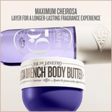Delícia Drench Body Butter – Deep Moisture Body Cream with Bacuri Butter, Prebiotic Hibiscus & Cheirosa 59 Scent