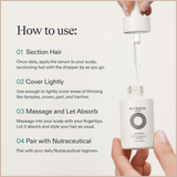 Women’s Hair Serum – Lightweight Scalp Serum for Visibly Thicker, Stronger-Looking Hair with Ashwagandha Exosomes – 1 fl oz