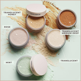 Translucent Loose Setting Powder – 24HR Shine Control, Soft Matte Finish & No Flashback - Mint