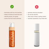 COCOSOLIS GLOW Shimmer Oil – Illuminizing Natural Dry Oil with Shiny Particles for Face & Body – 110ml