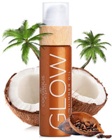 COCOSOLIS GLOW Shimmer Oil – Illuminizing Natural Dry Oil with Shiny Particles for Face & Body – 110ml