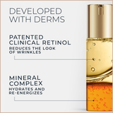 Anti-Aging Retinol Serum with Antioxidants for Wrinkle Reduction, Firming & Skin Renewal