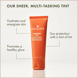 Tinted Moisturizer with SPF 40 – Hydrating Face Lotion with Sun Protection & Natural Glow