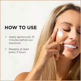 Oil-Free Mattifying Face Sunscreen SPF 30 with Broad-Spectrum UVA/UVB Protection & Antioxidants