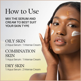 2-in-1 Hydrating Cream & Serum for Barrier Repair, Firming & Glow