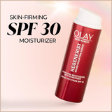 Hydrating Anti-Aging Face Moisturizer with SPF 30, Niacinamide & Peptides for Firming & Wrinkle Care