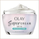 Face Moisturizer SPF 30 with Niacinamide, Vitamin C & Hyaluronic Acid for Brightening, Hydration & Firming